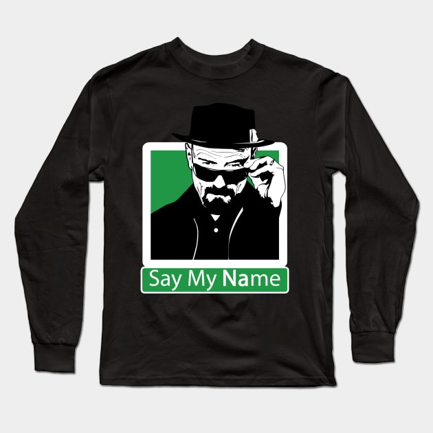 Heisenberg - SMN Long Sleeve T-Shirt by Theo_P